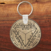 Zevende Pentacle van de Sleutelhanger van Saturn (Voorkant)
