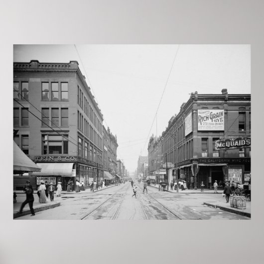 Zevende straat poster (Voorkant)