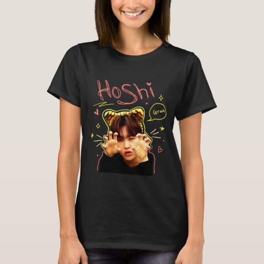 zeventien Hoshi Cute T-shirt (Voorkant)
