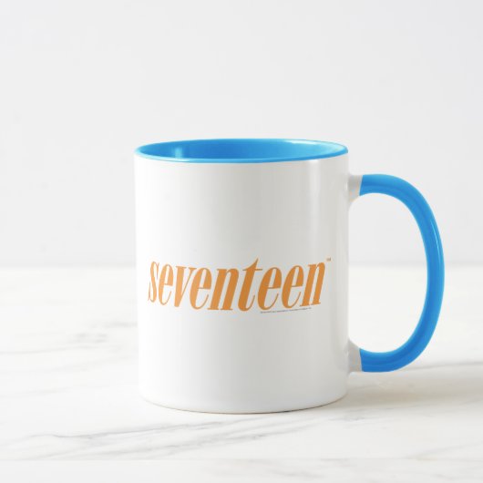 zeventien Logo-Oranje Mok (Rechts)