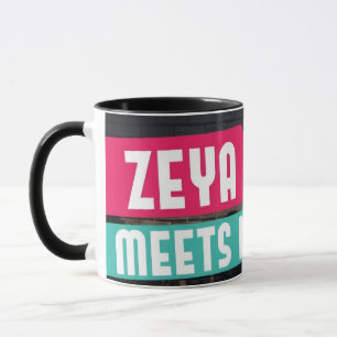 Zeya rencontre la tasse de NY