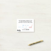 #ZFG hoe te Post-it® Notes (Op bureau)