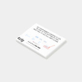 #ZFG hoe te Post-it® Notes (Schuin)