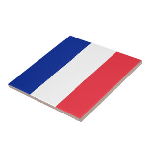 zFR001 Franse VLAG, Frankrijk, Tegeltje