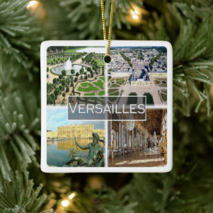zFR042 VERSAILLES The Palace, Frankrijk, Keramisch Ornament