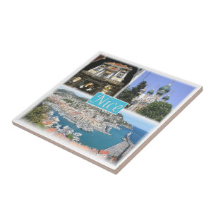 zFR043 NICE, Provence, Frankrijk, Tegeltje