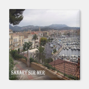 zFR070 SANARY-SUR-MER, French Riviera, Fridge Magneet