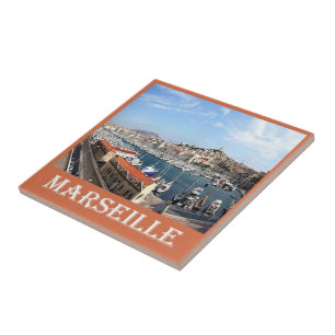 zFR087 MARSEILLE MARS, Franse Rivièra, Tegeltje