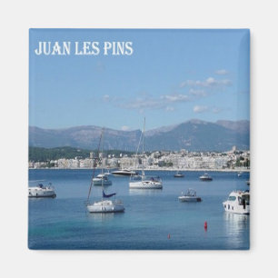 zFR093 JUAN LES PINS, Franse Riviera, Fridge Magneet