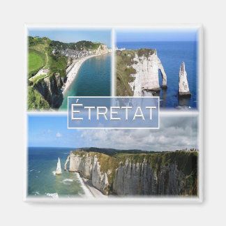 zFR101 ETRETAT Normandy, Fridge Magneet