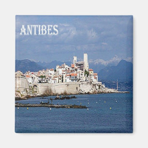 zFR107 ANTIBES French Riviera, France, Fridge Magneet