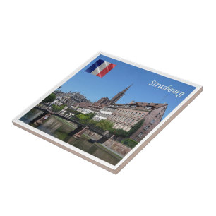 zFR142 STRASBOURG, Frankrijk, Tegeltje