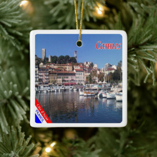 zFR151 CANNES, Franse Riviera, Frankrijk, Keramisch Ornament