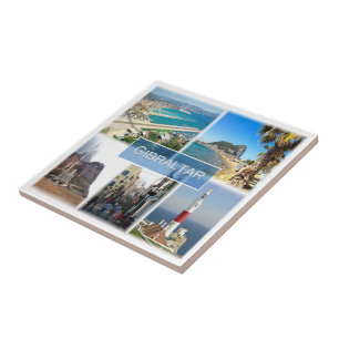 zGI004 GIBRALTAR, Europa, Tegeltje