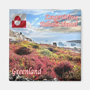 zGL005 SCORESBY SUND, Groenland, Amerika, Fridge Magneet