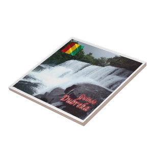 zGN005 DUBREKA HERFSTEN, Guinee, Afrika, Tegeltje