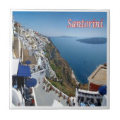 zGR074 SANTORINI Thera, Firai, Griekenland, Tegeltje (Voorkant)