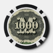 ZH1000 POKER CHIPS (Achterkant)