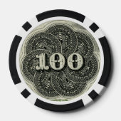 ZH100 POKER CHIPS (Achterkant)