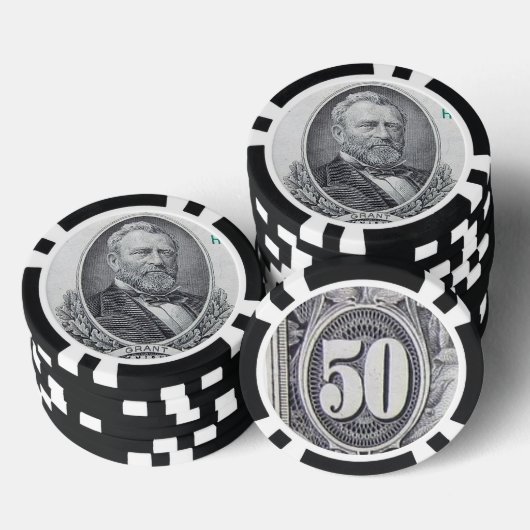 ZH50 POKER CHIPS (Opstapeling)