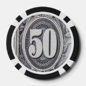 ZH50 POKER CHIPS (Achterkant)