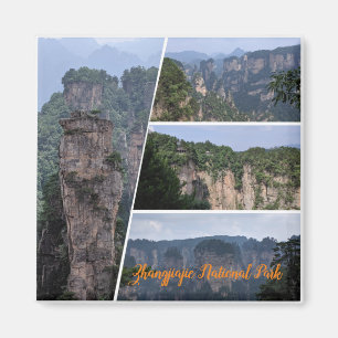 Zhangjiajie Collage Magnet Magneet