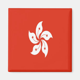 zHK001 FLAG Hong Kong, Fridge Magneet