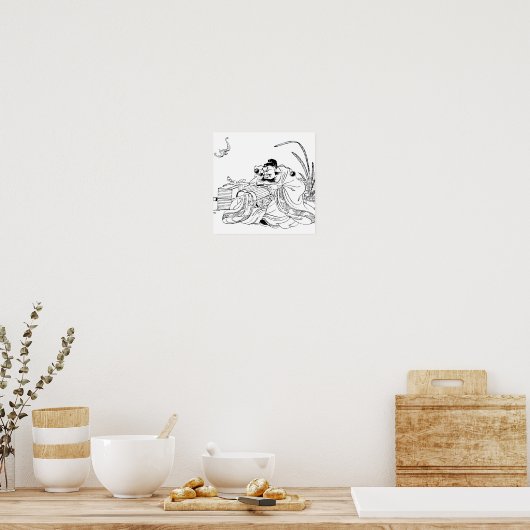 Zhong Kui, de Ghost Master Poster (Keuken)