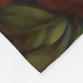 Zhostovo  Russisch Floral Pattern Fleece Deken (Hoek)