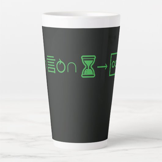 Zho'thephun Core Sequence Mug (Latte) (Devant)