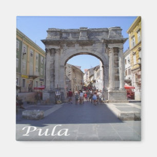 zHR007 PULA, Kroatië, Koelkast Magneet