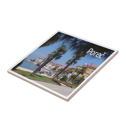 zHR009 POREC, Kroatië, Tegeltje (Zijkant)