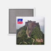 zHT007 HAITI, Citadelle Laferrière, Fridge Magneet (Voorkant / Achterkant)