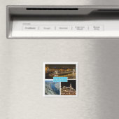 zHU003 BUDAPEST Hongarije, Fridge Magneet (Insitu (Vaatwasser))