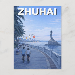 Zhuhai China Reis Briefkaart