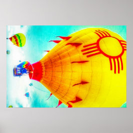 Zia ballon poster