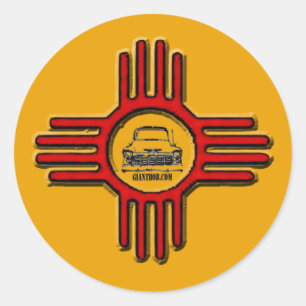 Zia Bob Ronde Sticker