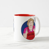 Zia Lina "Je fais ce que je veux" Mug (Devant droit)