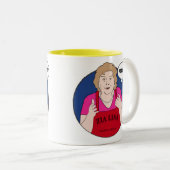 Zia Lina "Perfetto !" Mug (Devant droit)