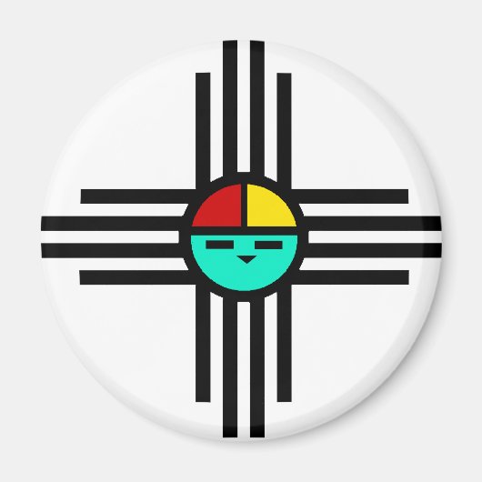 Zia Sun God Magneet (Voorkant)