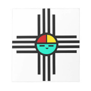 Zia Sun God Notitieblok