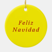 Zia Sun Puro Nuevo Mexico Keramisch Ornament (Achterkant)