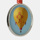 Zia Sun Symbool Hot Air Ballon Ornament (Rechts)