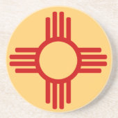 Zia Zandsteen Onderzetter (Voorkant)