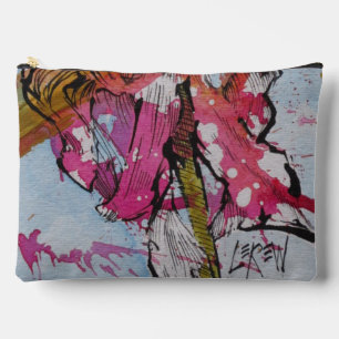 Zich afsluitende Zinnia 001 / Kunstenaar Larry Ler Etui