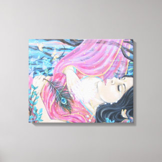 "Zich overgeven aan Liefde" Canvas Afdruk