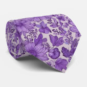 Zich zo Paars voelen Stropdas (Opgerold)