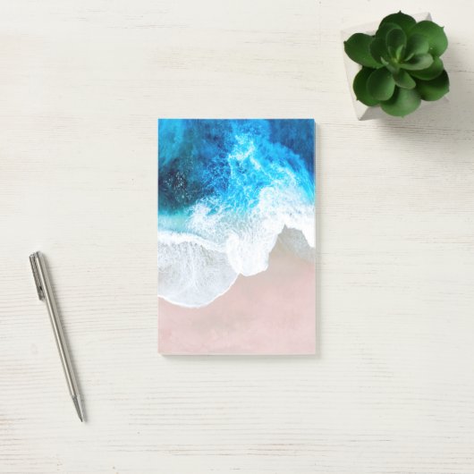 Zicht op het strand post-it® notes (Kantoor)