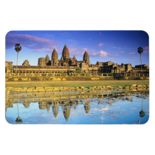 Zicht op tempel van voren magneet