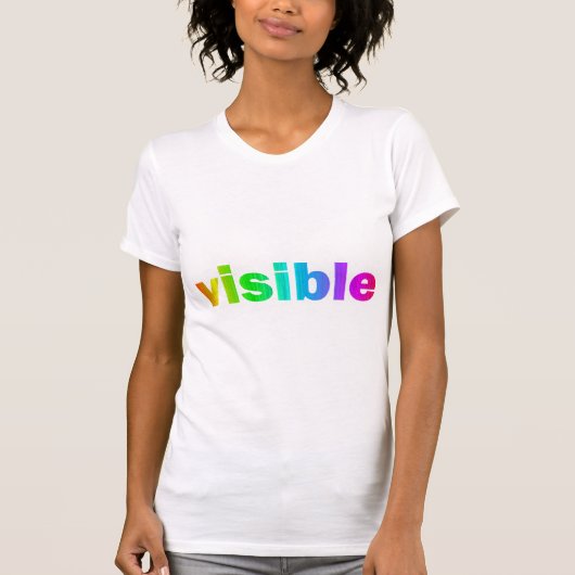 zichtbaar t-shirt (Voorkant)